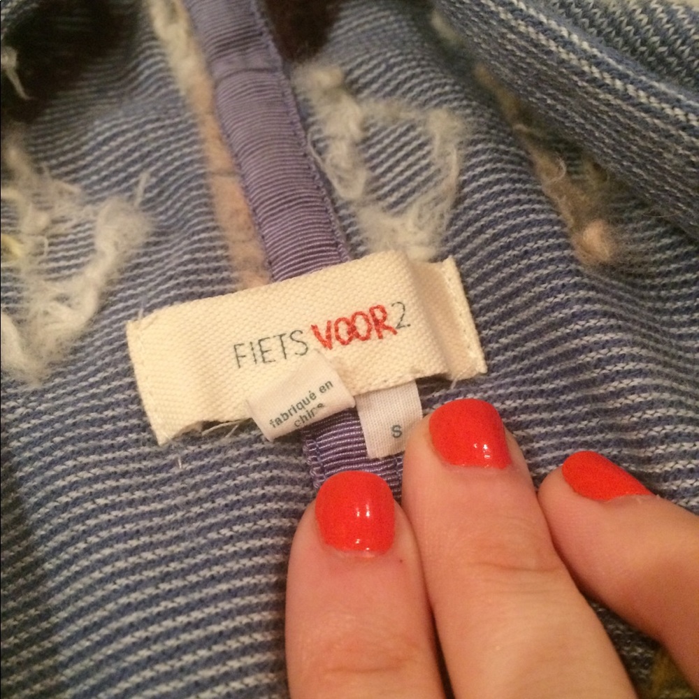 #SWT2 ANTHROPOLOGIE SOUTHWEST BLANKET SWEATER - Picture 5 of 7